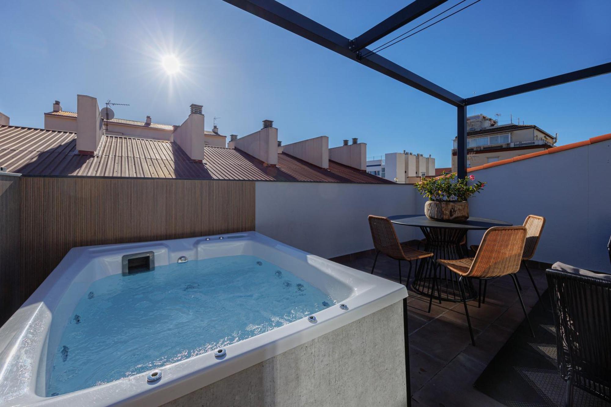 Atico Duplex Playa Area Barcelona Con Spa Exterior Montgat Exterior photo