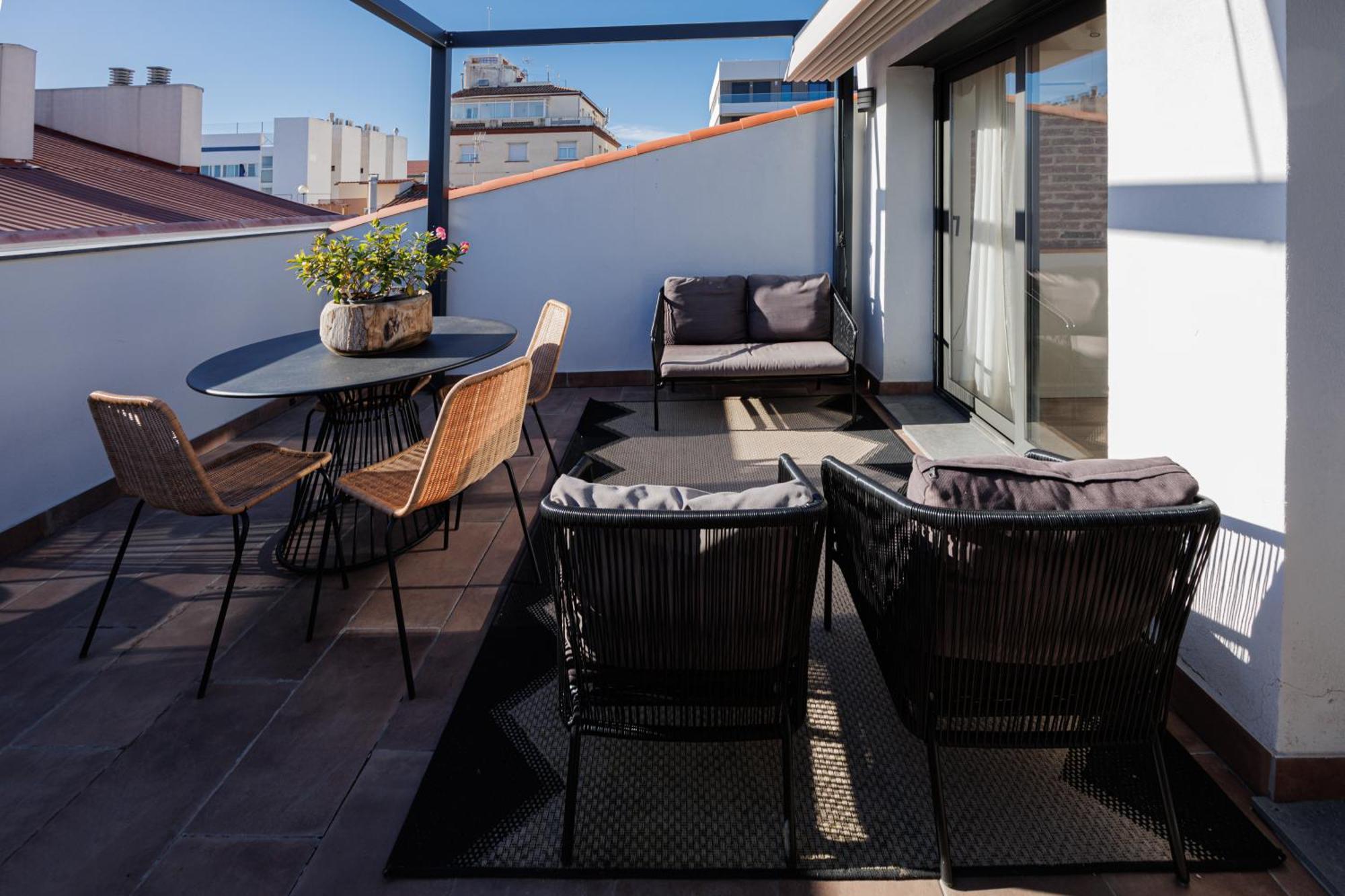 Atico Duplex Playa Area Barcelona Con Spa Exterior Montgat Exterior photo